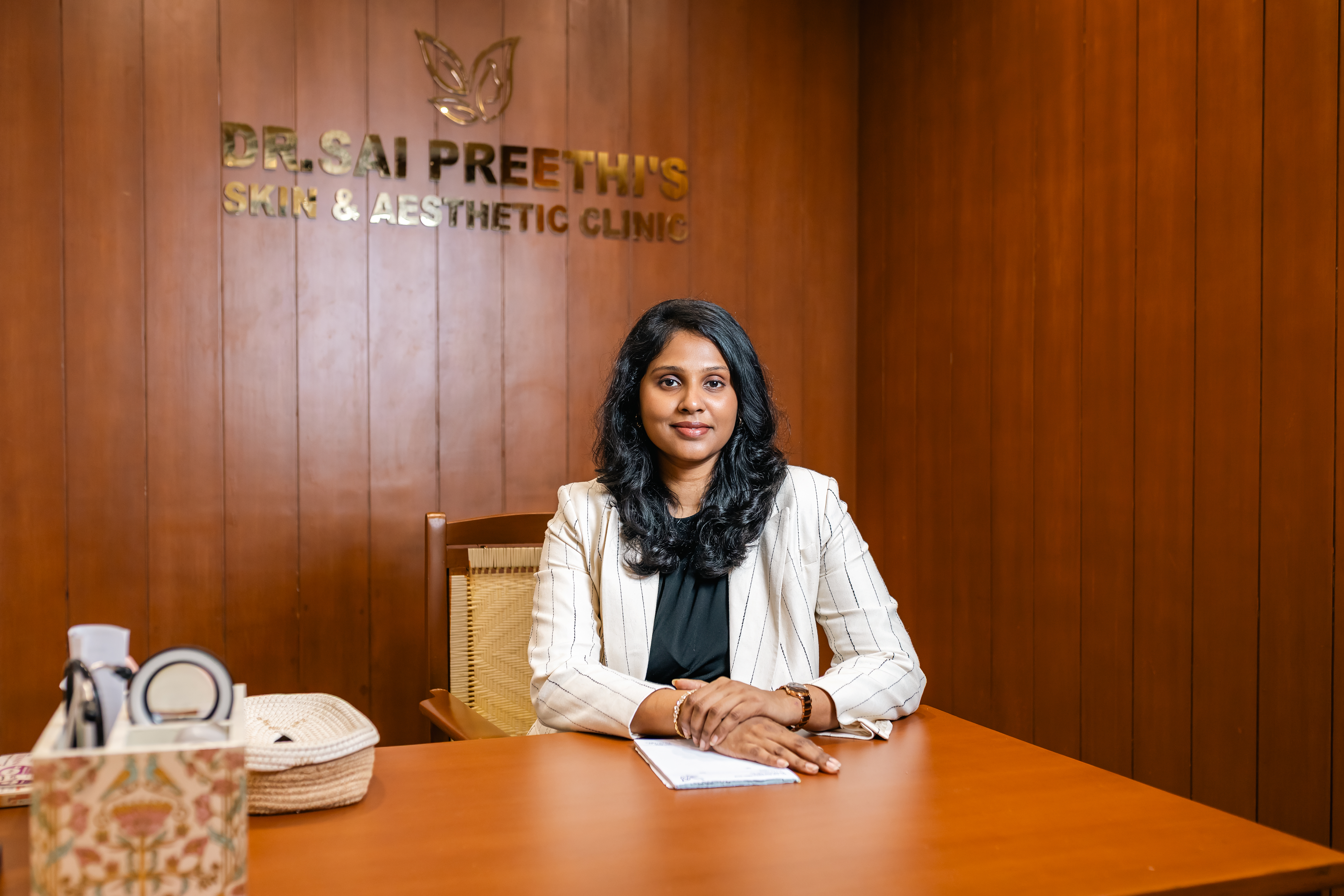 Dr. Sai Preethi in clinic
